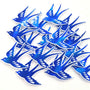 small blue barn swallow die cut stickers