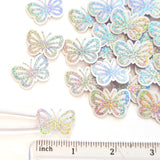 Silver Butterfly Mini Stickers