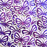 Mini Purple Butterfly Stickers, Die Cut Glitter Vinyl Decals, Peel & Stick