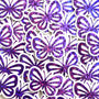 Mini Purple Butterfly Stickers, Die Cut Glitter Vinyl Decals, Peel & Stick