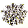 Mini Firefly Stickers, die cut lightening bug stickers, sparkling firefly vinyl stickers for mason jars, envelopes, journals and crafts