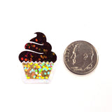 Chocolate Cupcakes Mini Sticker Set for recipe cards, birthday party invitations, planners and scrapbook pages.
