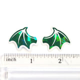 Mini Dragon Wings Sticker Sample Pack, Die Cut Sparkly Vinyl Decals, fantasy medieval decor