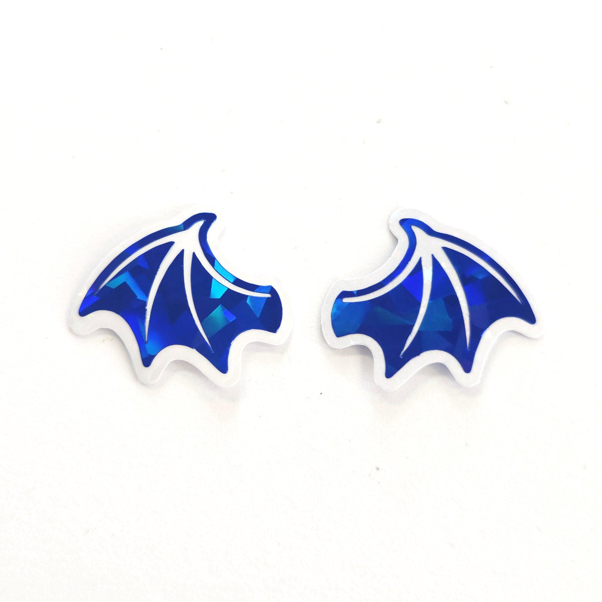 Mini Dragon Wings Sticker Sample Pack, Die Cut Sparkly Vinyl Decals, fantasy medieval decor