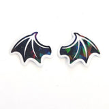 Mini Dragon Wings Sticker Sample Pack, Die Cut Sparkly Vinyl Decals, fantasy medieval decor