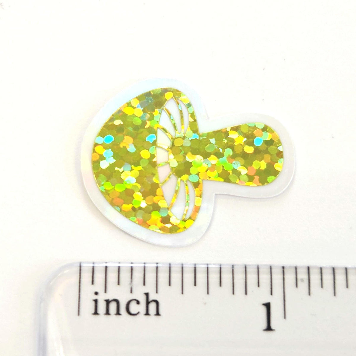 Yellow Mushrooms Mini Sticker Set, sparkly toadstools for cottagecore journals and crafts