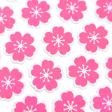 Light Pink Cherry Blossoms Die-Cut Stickers, choose amount