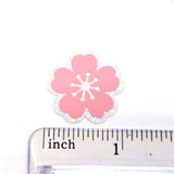 Light Pink Cherry Blossoms Die-Cut Stickers, choose amount