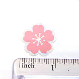 Hot Pink Sakura Cherry Blossoms Sticker Set