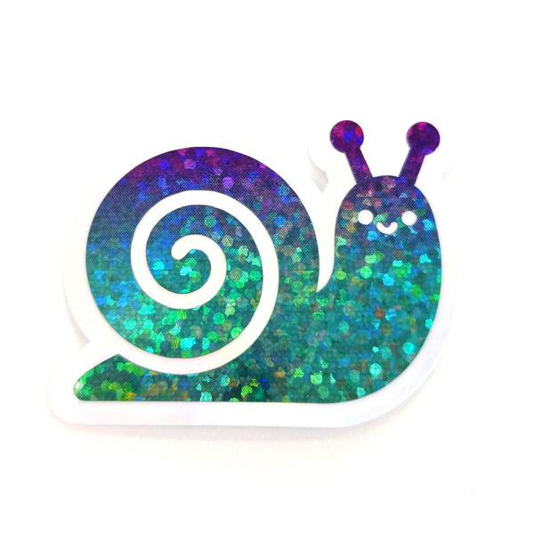 Snail Stickers, Vinyl Die Cuts for journals, planners, greeting cards, scrapbook pages and DIY crafts