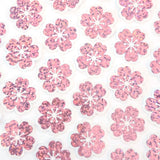 Cherry Blossom Die Cut Flower Blossom Stickers, Sparkly Pink Sakura blooms for journals envelopes scrapbook pages.