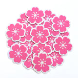 Light Pink Cherry Blossoms Die-Cut Stickers, choose amount
