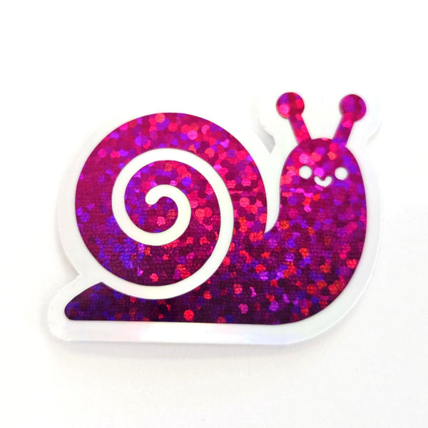 Snail Stickers, Vinyl Die Cuts for journals, planners, greeting cards, scrapbook pages and DIY crafts