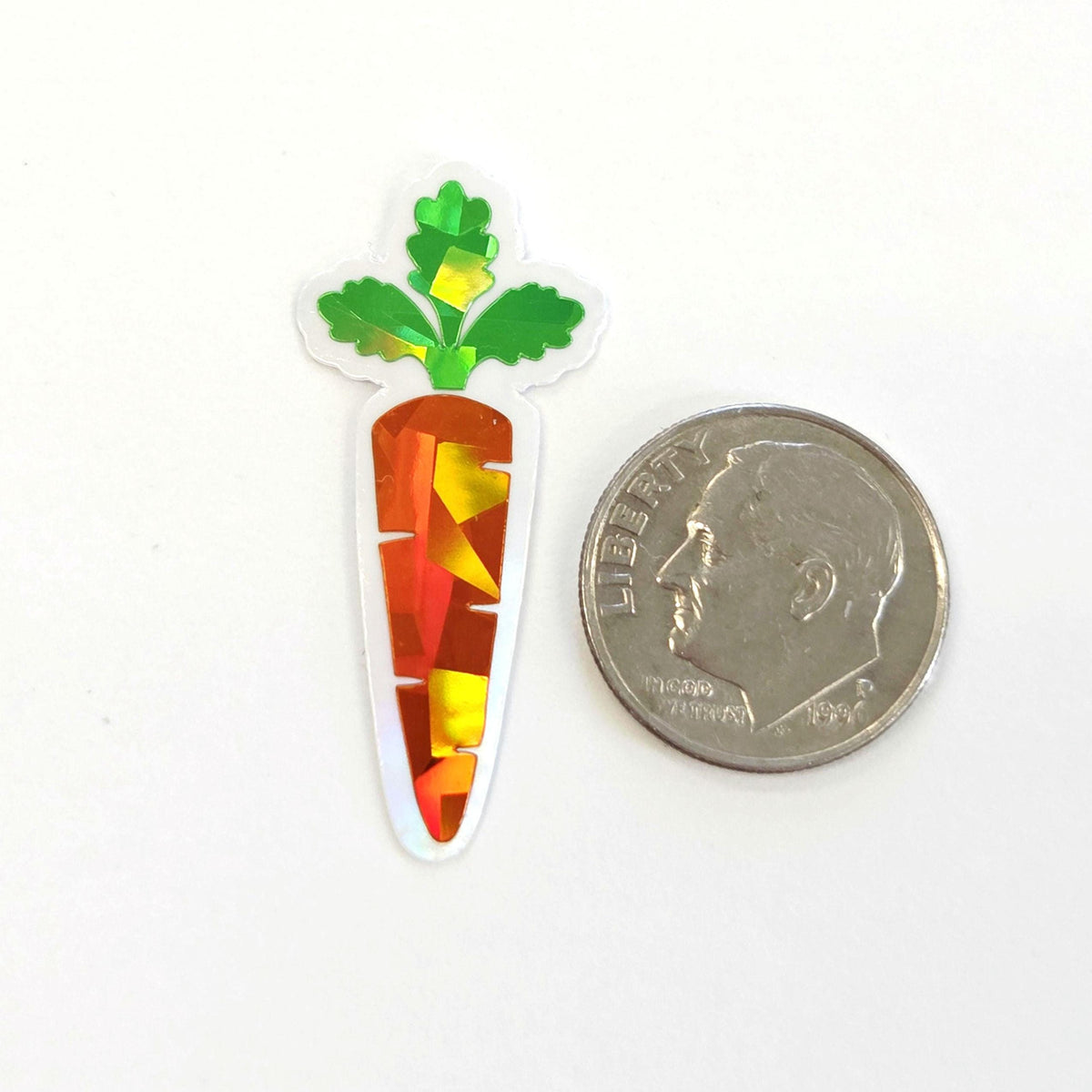 Mini Carrot Stickers Set for summer garden journals, craft projects, bakery labels and recipes cards