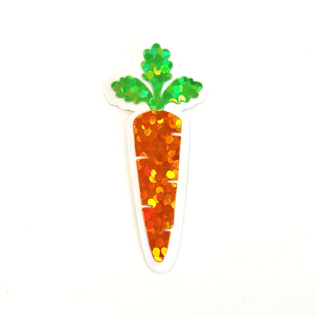 Mini Orange Carrot Stickers Set for summer garden journals, craft projects, bakery labels and recipes cards
