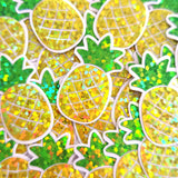 Pineapple Die Cut Stickers