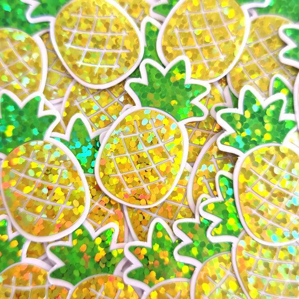 Pineapple Die Cut Stickers