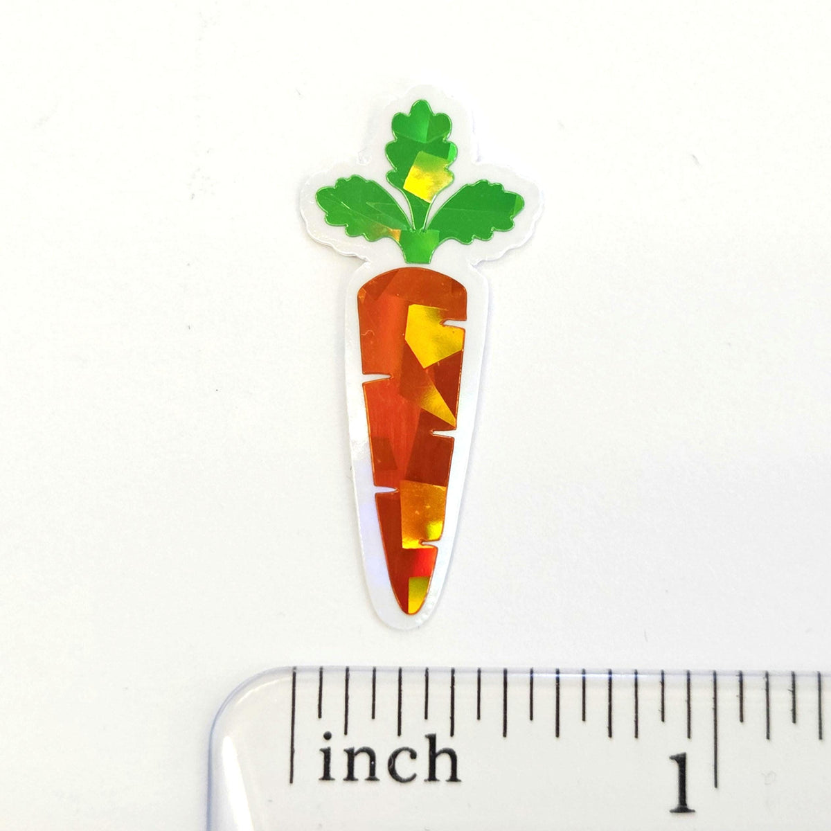 Mini Carrot Stickers Set for summer garden journals, craft projects, bakery labels and recipes cards