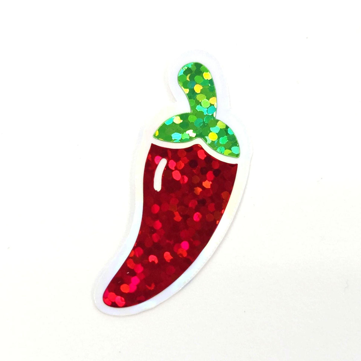 Jalapeno Peppers Die Cut Stickers, Set of Vegetable Garden Vinyl Decals, spicy food label