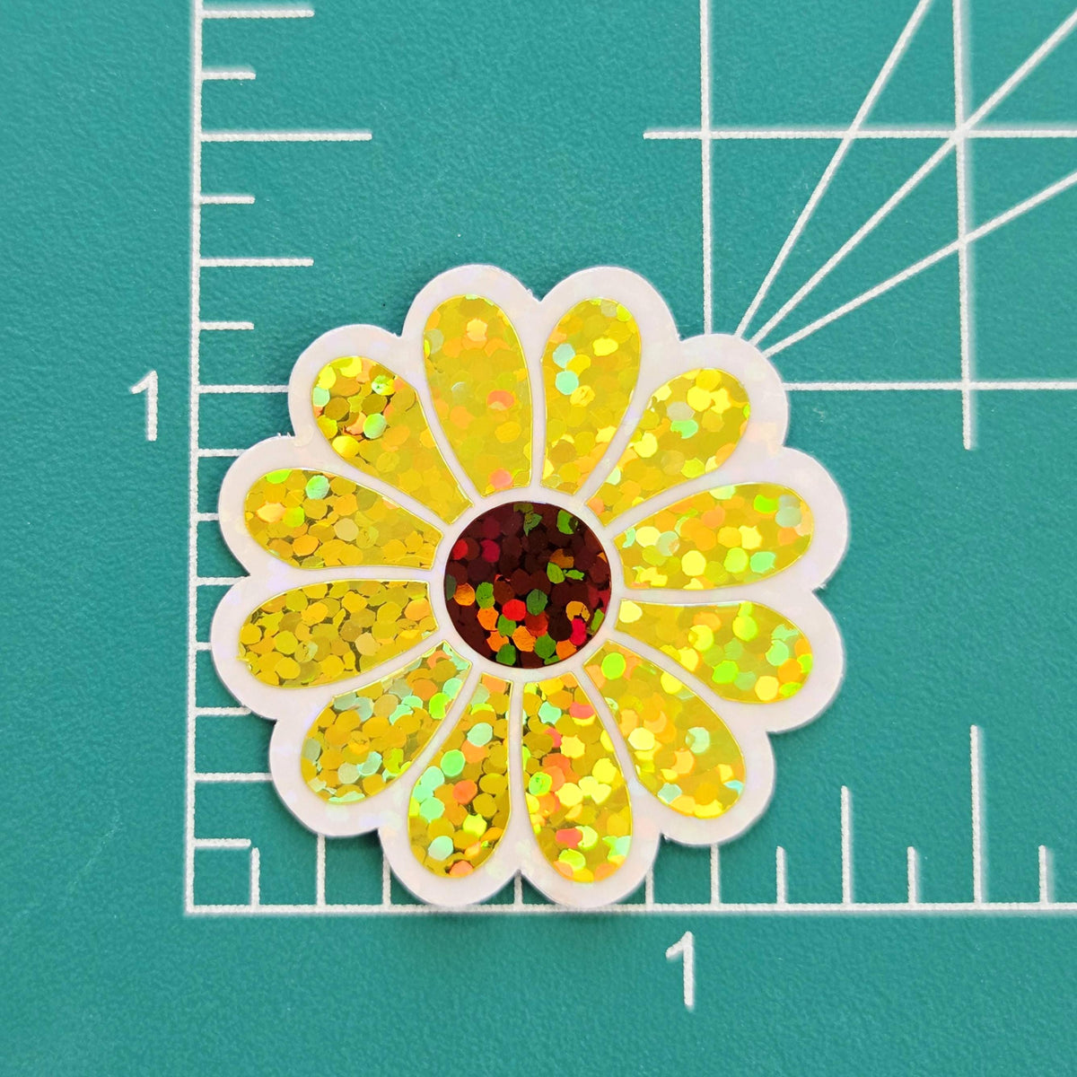Black Eyed Susan Yellow Daisy Flower Die-Cut Stickers