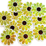 Black Eyed Susan Yellow Daisy Flower Die-Cut Stickers