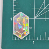 Silver Rupee Gems Die Cut Sticker Set, sparkly treasure stickers for gamers, tumblers, journals, scrapbooks and crafts