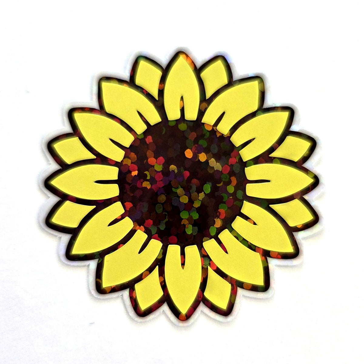 Sunflower Die-Cut Sticker Set for garden journals, planners, laptops and tumblers