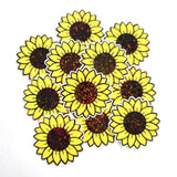 Sunflower Die-Cut Sticker Set for garden journals, planners, laptops and tumblers