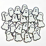 Ghosts Die Cut Sticker Set for Halloween crafts, Trick or Treat bags, spooky season stickers.