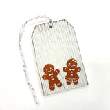 Gingerbread Cookies Die Cut Sticker Set for Christmas Crafts, Holiday Cards and Bakery Gift Tags