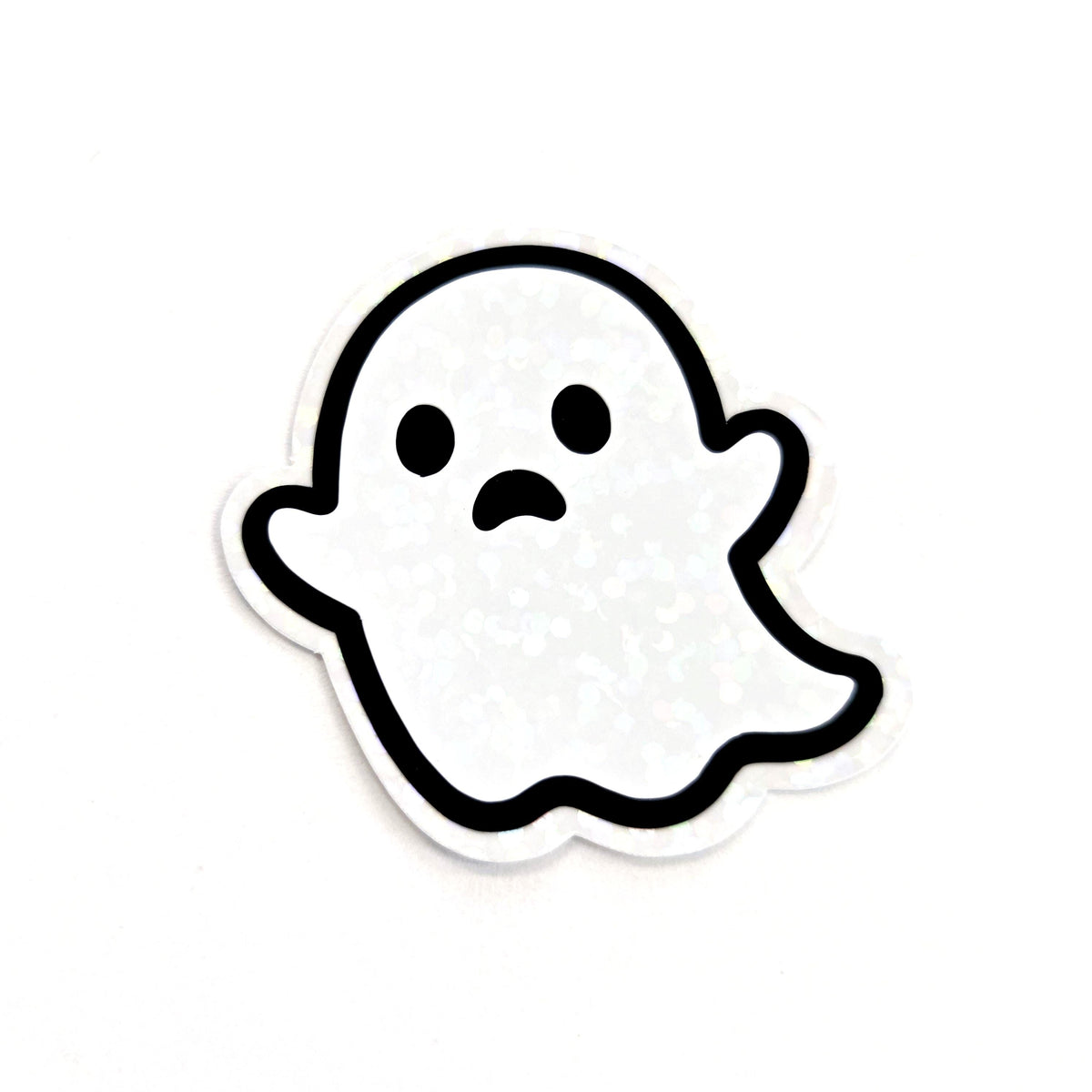 Halloween Ghosts Die Cut Sticker Set for crafts, Trick or Treat bags, fall decor, spooky season stickers.