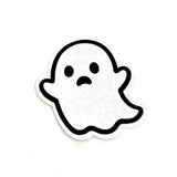 Halloween Ghosts Die Cut Sticker Set for crafts, Trick or Treat bags, fall decor, spooky season stickers.