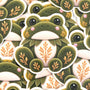 Frog Plushie Mini Sticker Set, cute printed stickers for journals, frog lovers, scrapbook pages, teachers and kids