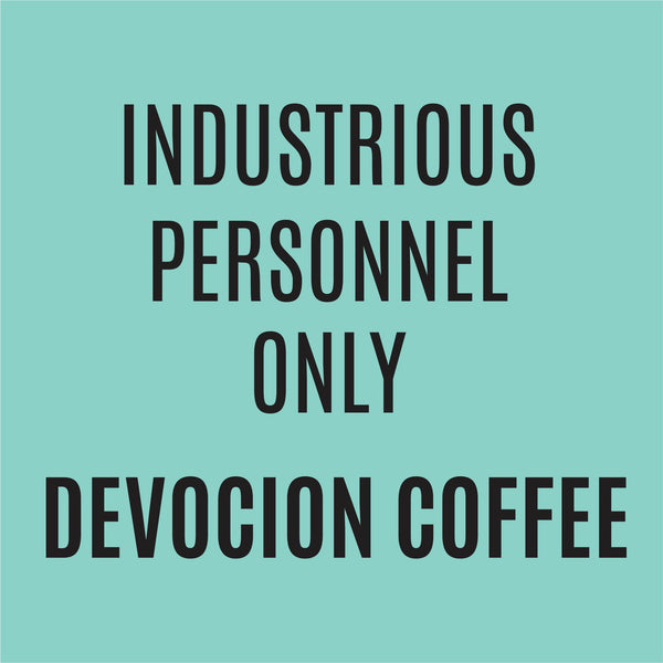 Devocion Coffee Decal