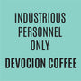 Devocion Coffee Decal