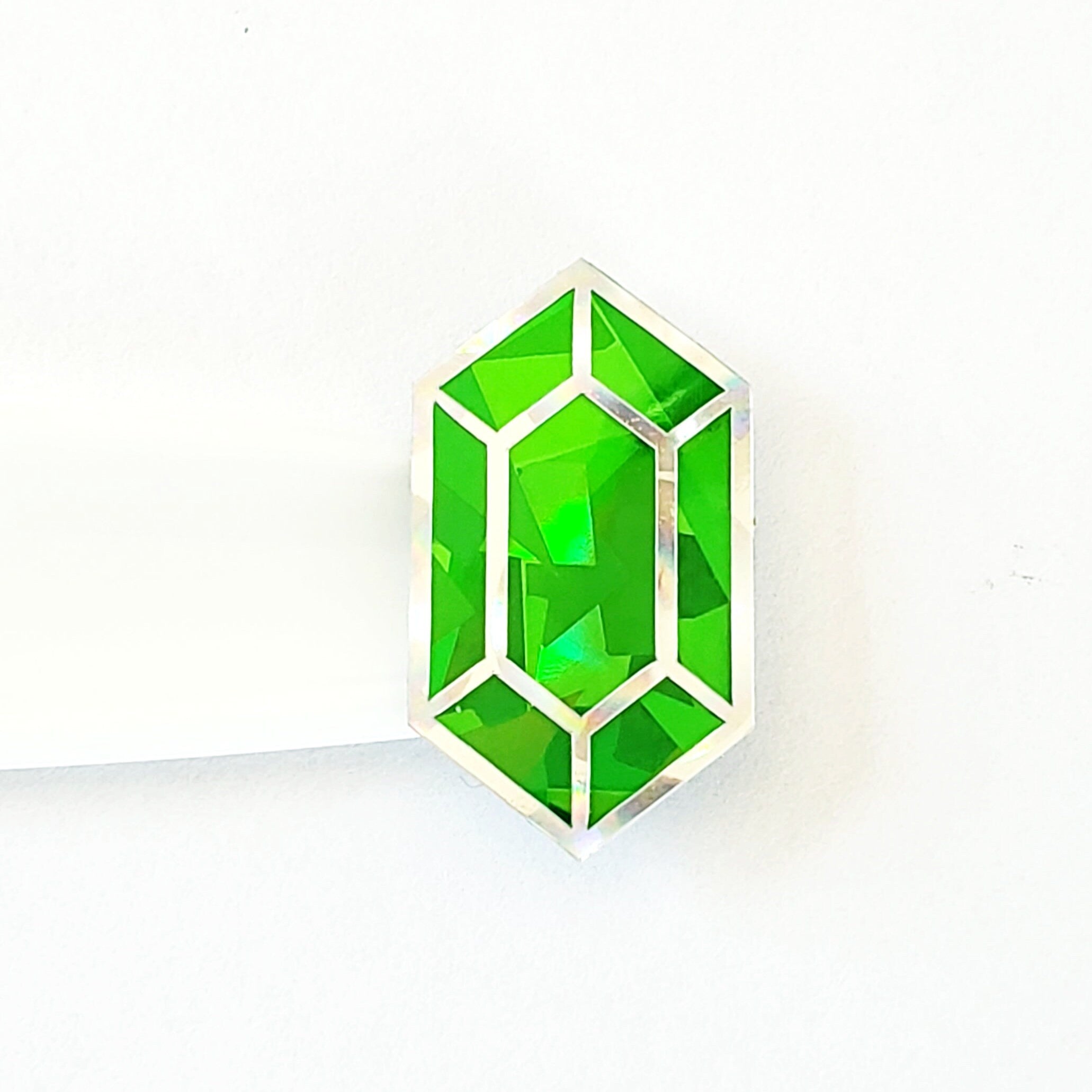 Light Green Rupee Gem Stickers – Fairy Dust Decals