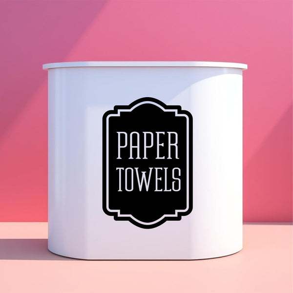 Paper Towels Decal