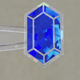 Blue Rupee Gems Die Cut Sticker Set, sparkly sapphire stickers for gamers, tumblers, journals, scrapbooks and crafts