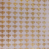 Gold Bee Stickers, wedding place card or meal choice stickers
