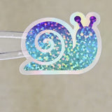 Snail Stickers, Vinyl Die Cuts for journals, planners, greeting cards, scrapbook pages and DIY crafts