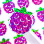 red raspberry stickers