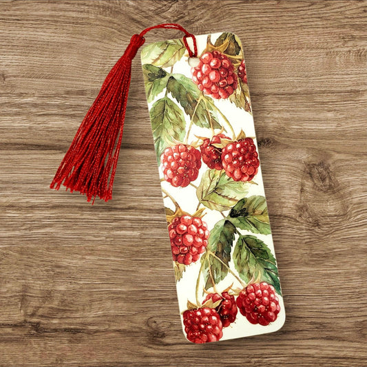 Raspberry Bookmark