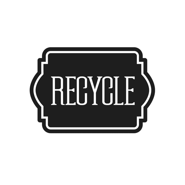 Recycle Decal
