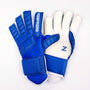 Goalkeeper Soccer Gloves, Blue & White - Keepaere Moda