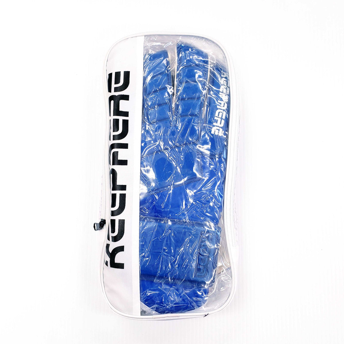 Goalkeeper Soccer Gloves, Blue & White - Keepaere Moda