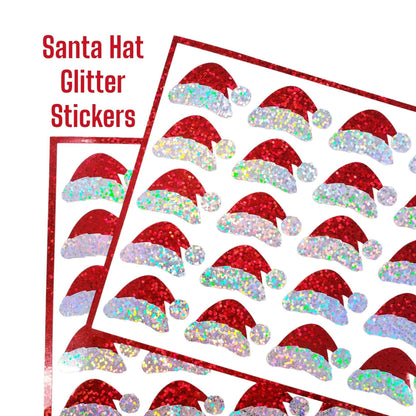 Santa Hat Stickers