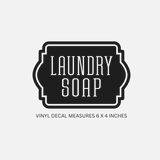 Laundry Soap Decal