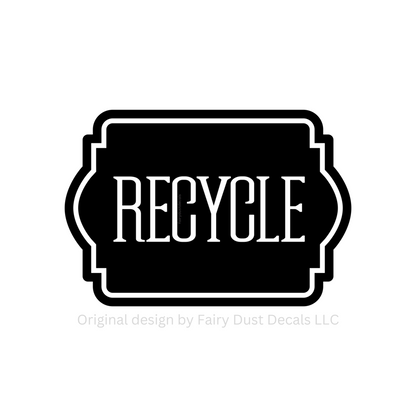 Recycle Decal