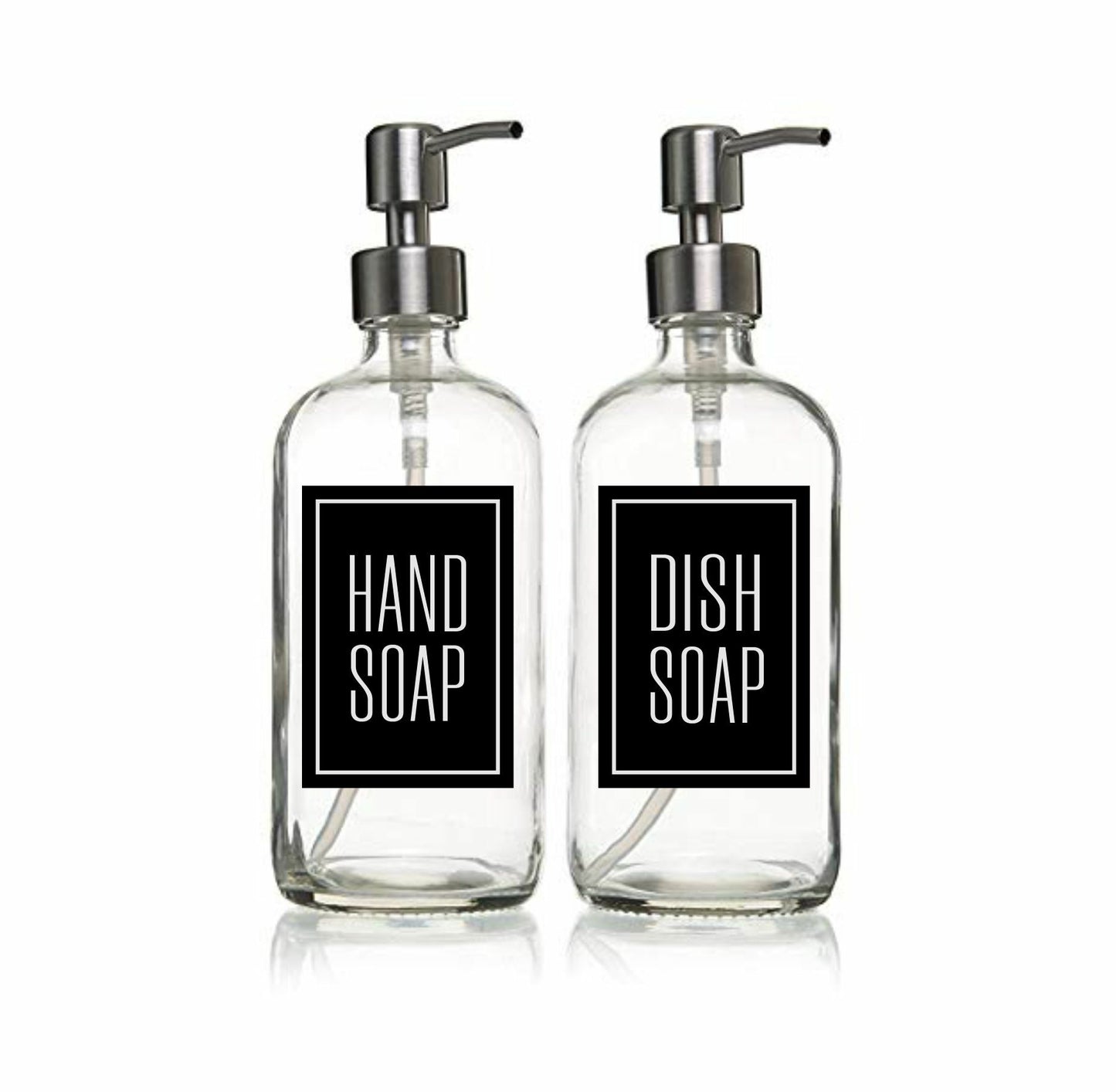 SINGLE DECALS: Soaps, Sanitizers, Lotion, Sugars & Syrup