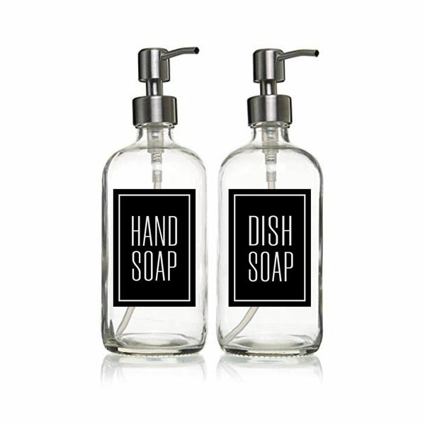 DECAL SETS: Soaps, Sanitizers, Lotion, Sugars & Syrup